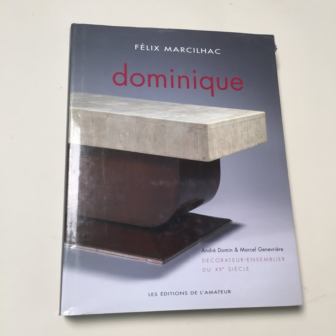 Dominique by Felix Marcilhac.: Published by Editions De L'Amateur, Paris, France, 2008. Book Condition: EXcellent. 31 x 24 Cms. clothbound, with black embossed decoration on the front cover - 320 pages - in French - around 1,000 mo
