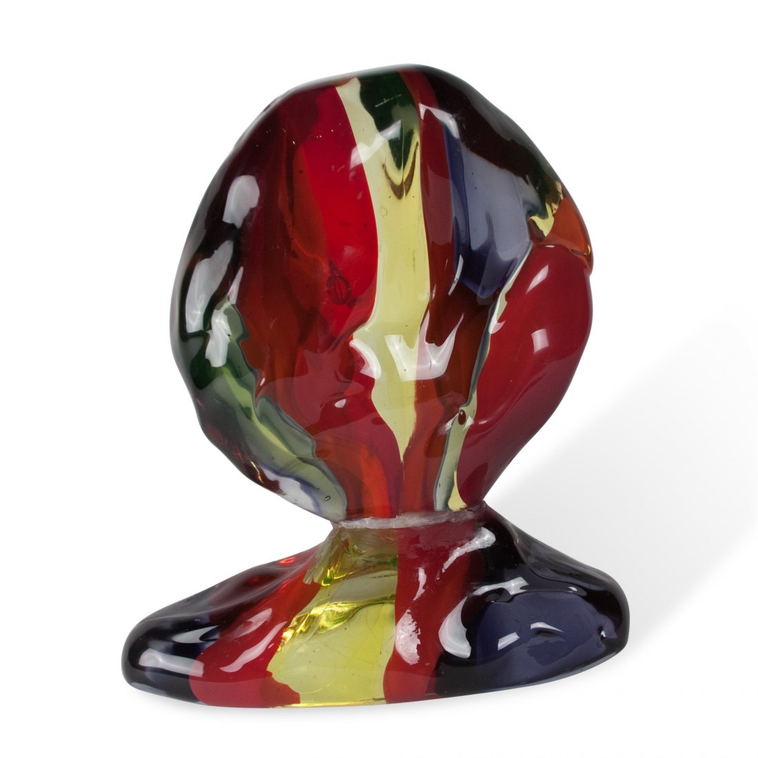 Luciano Gaspari Glass Sculpture (Repaired) (1 of 8)