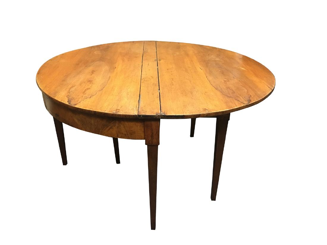 Early Demi-Lune drop leaf Dining table with leaves (1 of 7)