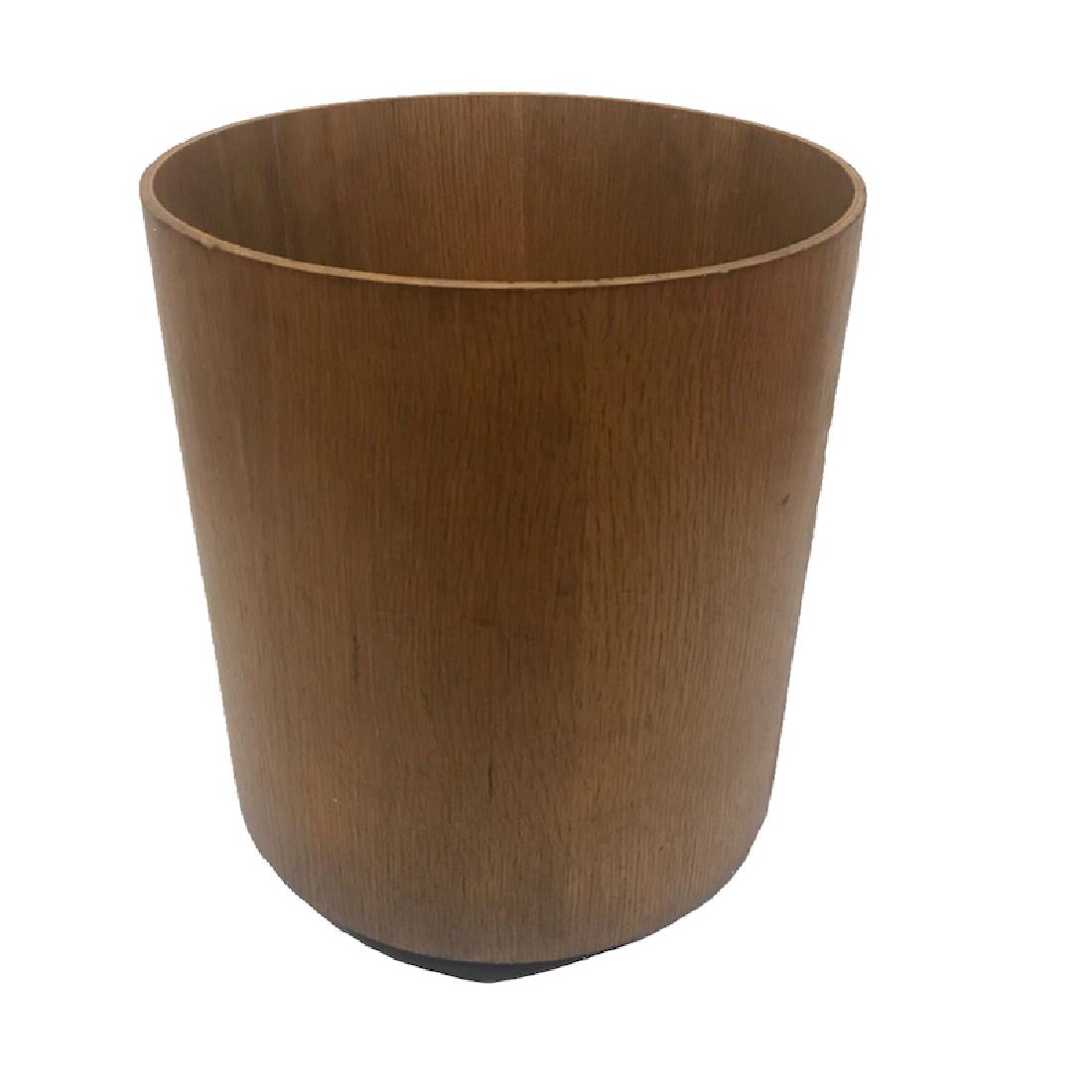 Jens Risom  Walnut Wastebasket (1 of 5)