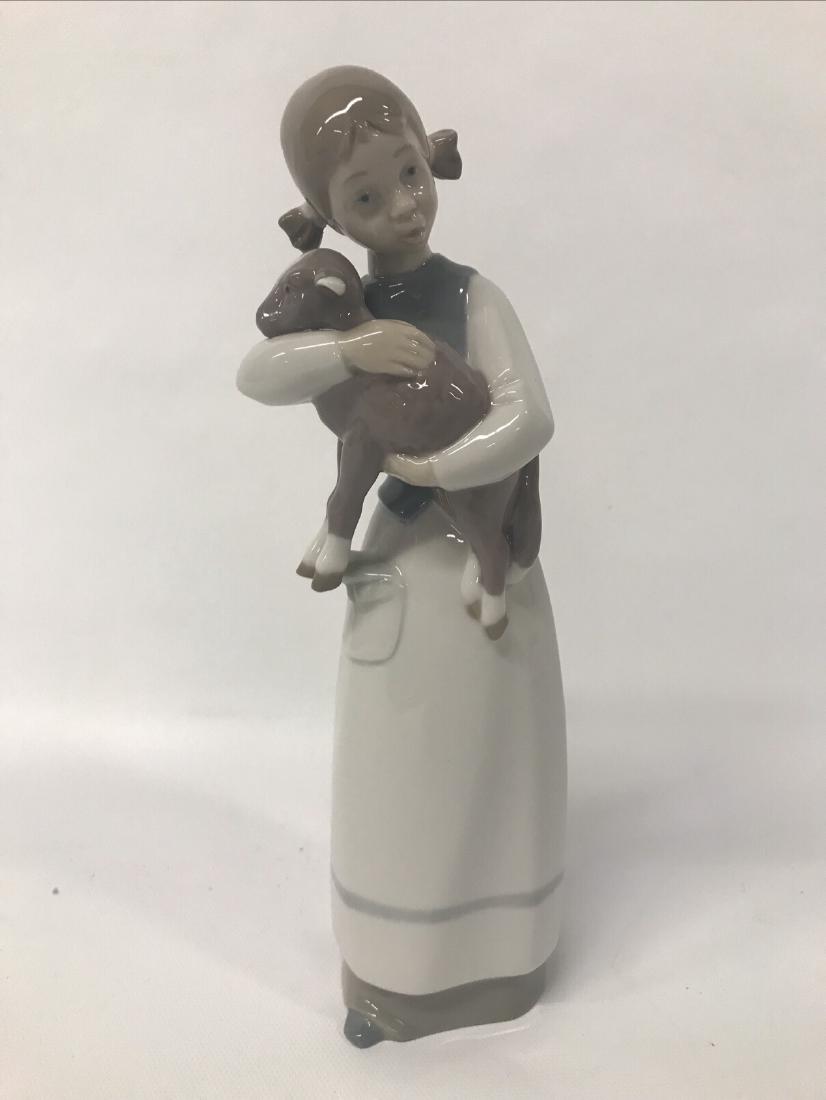 Girl with Lamb Lladro Figurine (1 of 7)