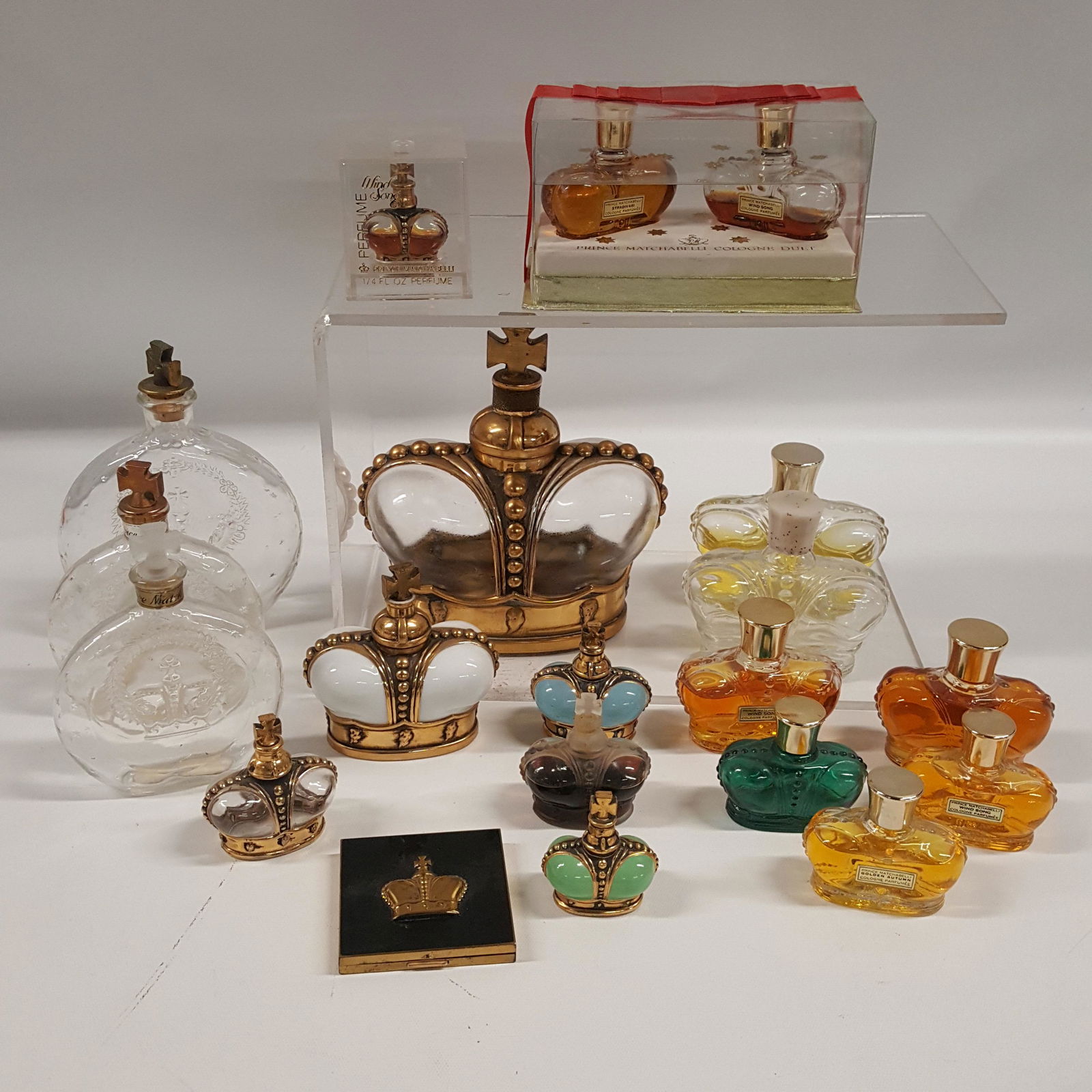 Prince Matchabelli PERFUME BOTTLES, Some Oversize (1 of 8)