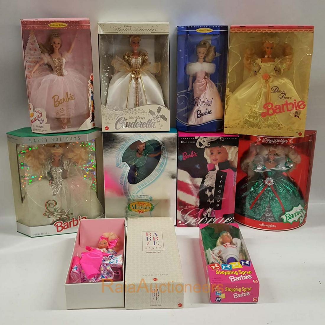 BARBIE DOLLS Collection, new in box (1 of 10)