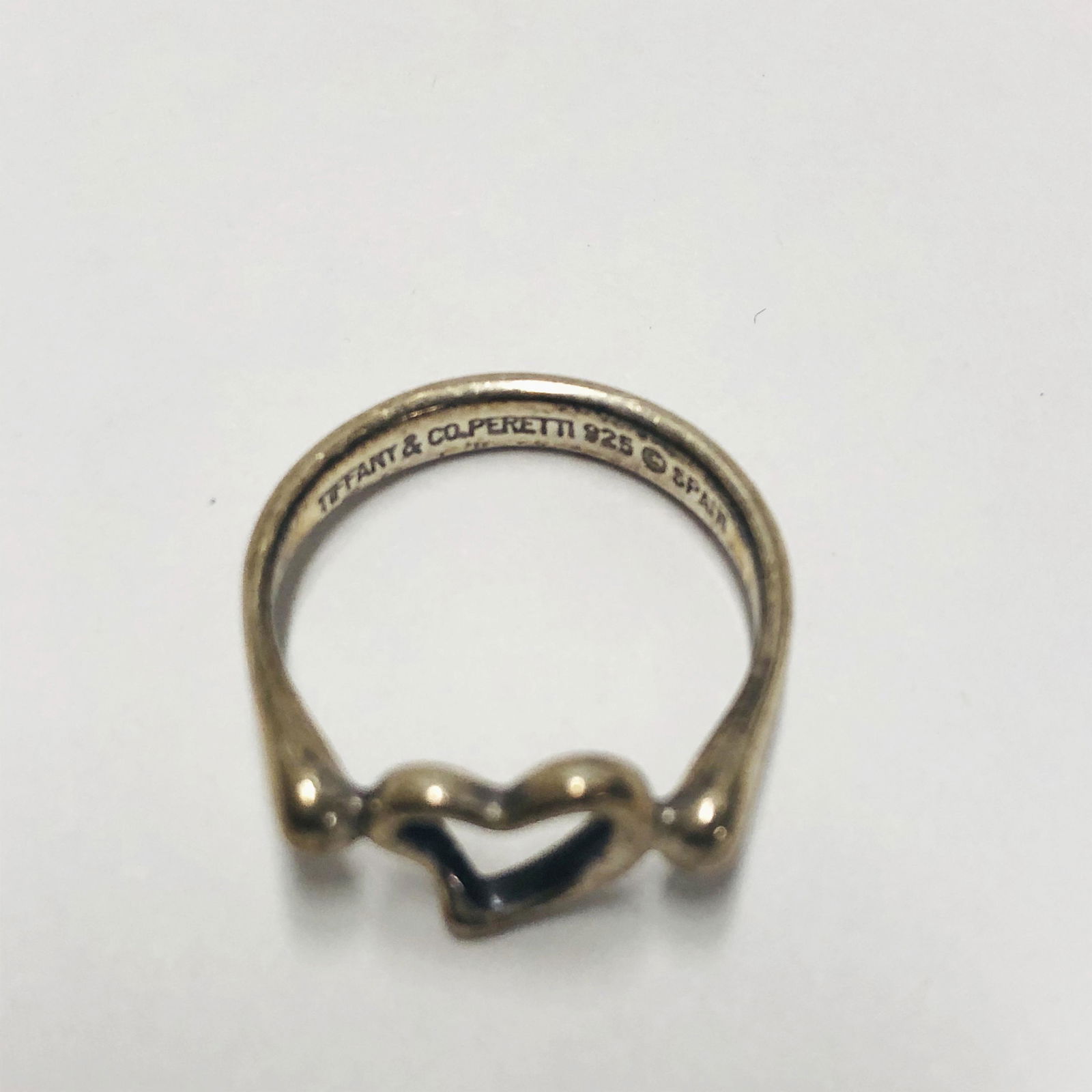 Sterling Silver Tiffany ring (1 of 3)