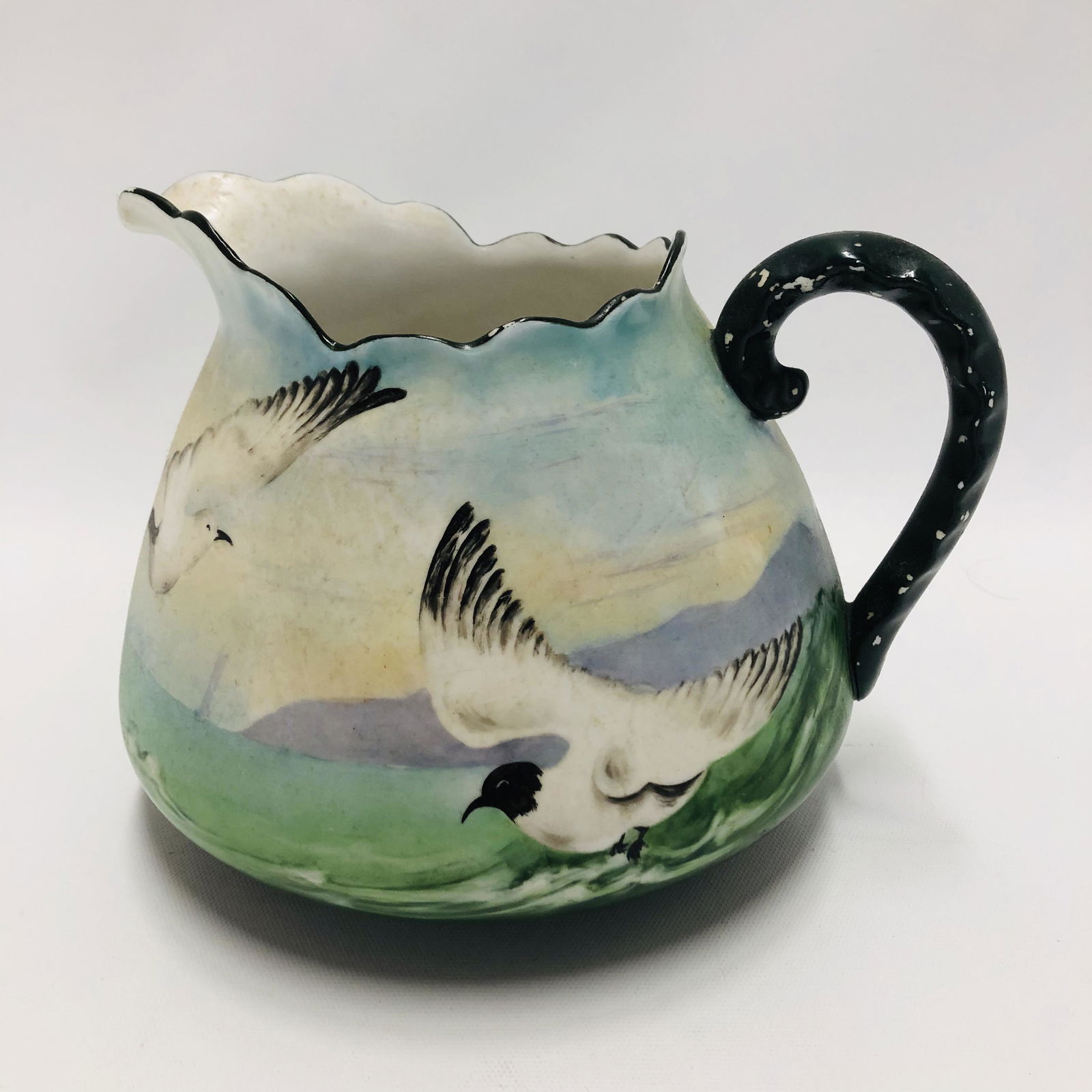 Flying Birds Cider Pitcher Limoges, France (1 of 5)