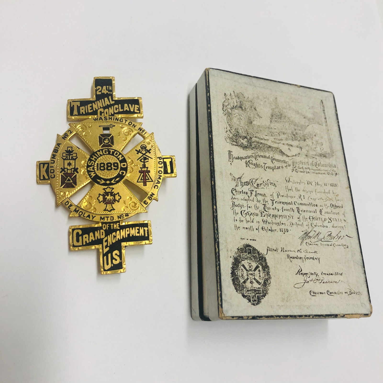 Medal  24 th  Triennial Conclave of the Grand (1 of 6)