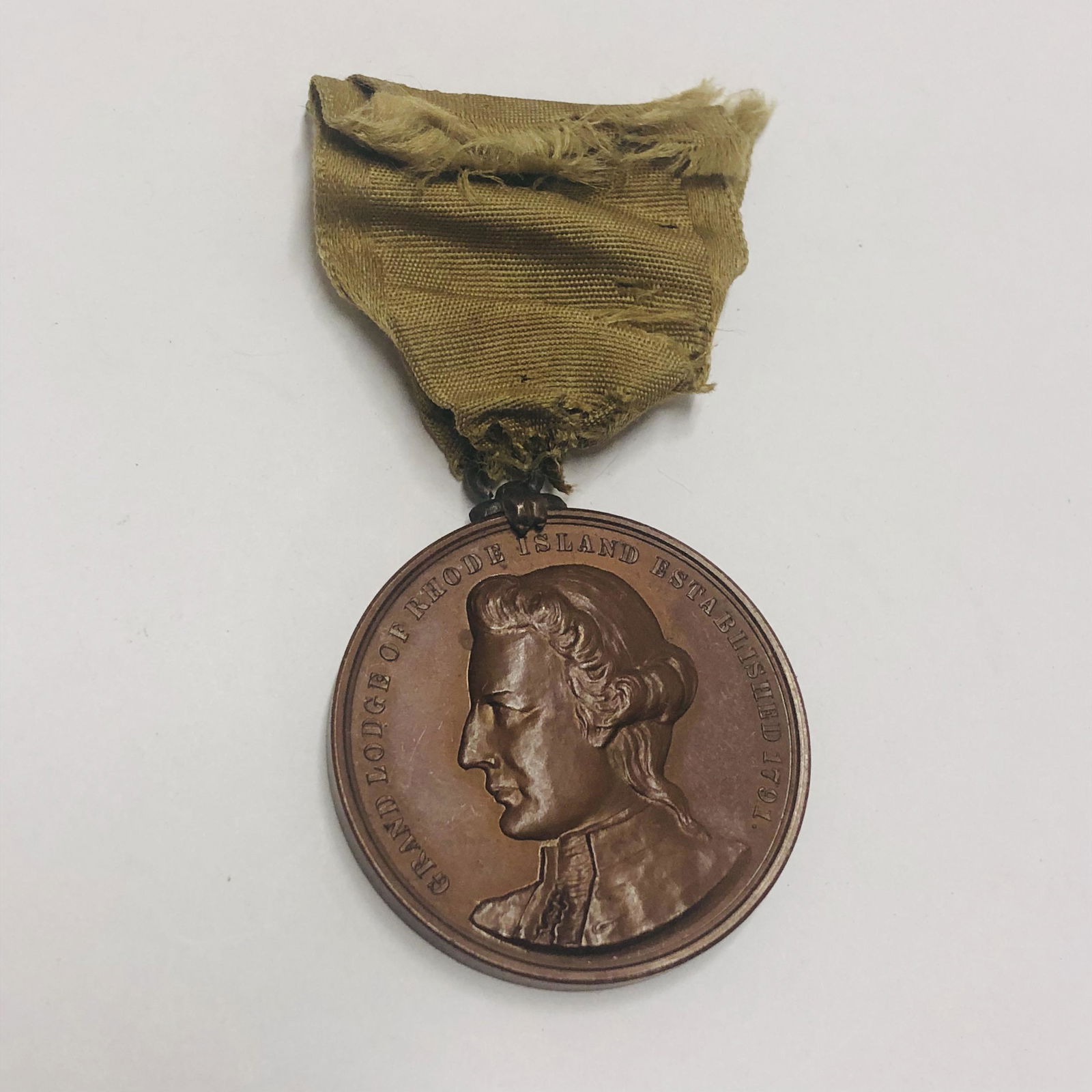 100 Anniversary Medal 1891 Grand Lodge of Rhode Island (1 of 4)