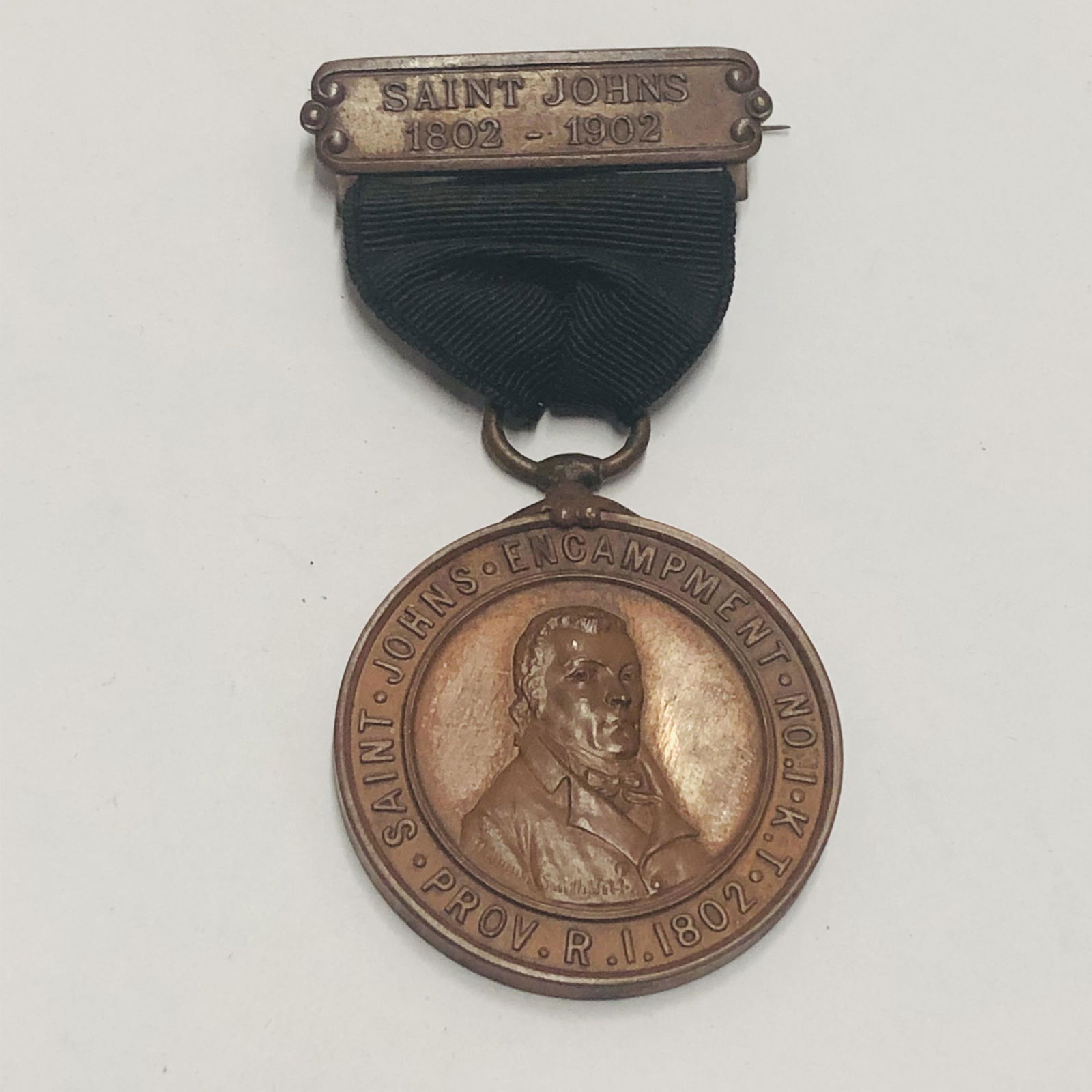 Medal Freemason Knights Templar Saint Johns Encampment (1 of 5)