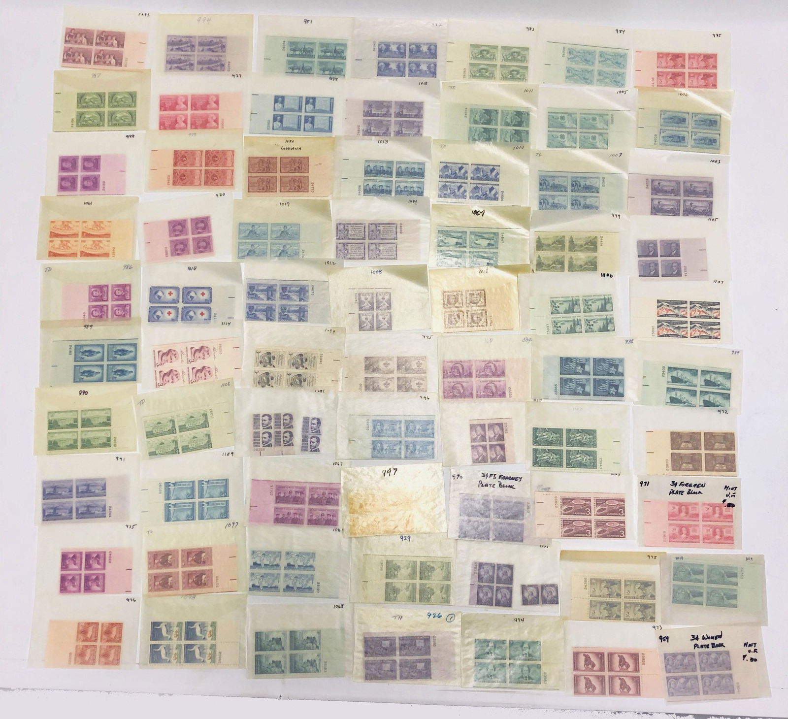 Three Cent Stamp Collection group 2 (1 of 5)