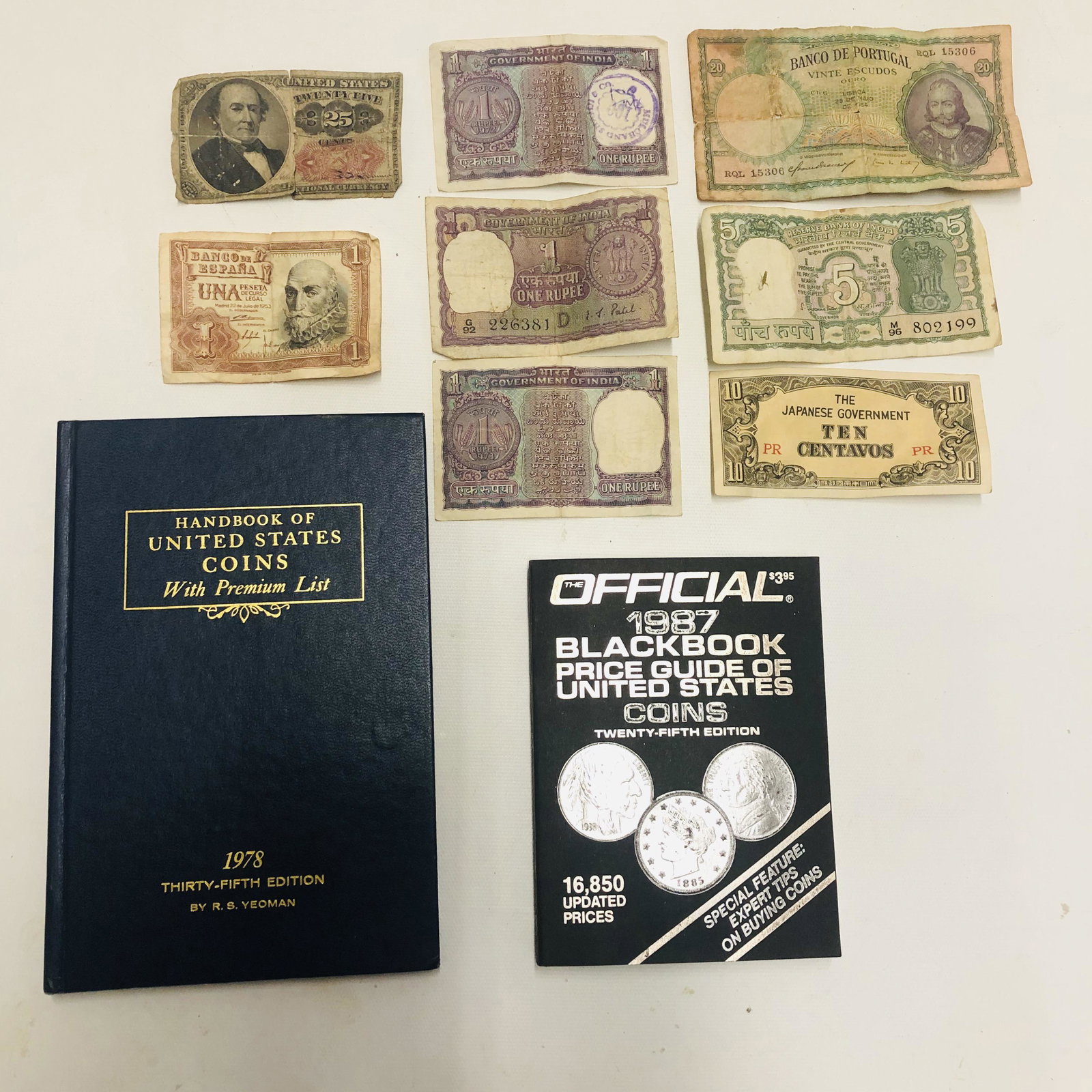 Paper Money and Coin Collection books: Paper Money and Coin Collection books