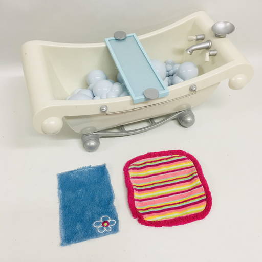 American Girl Doll Bathtub With Bubbles