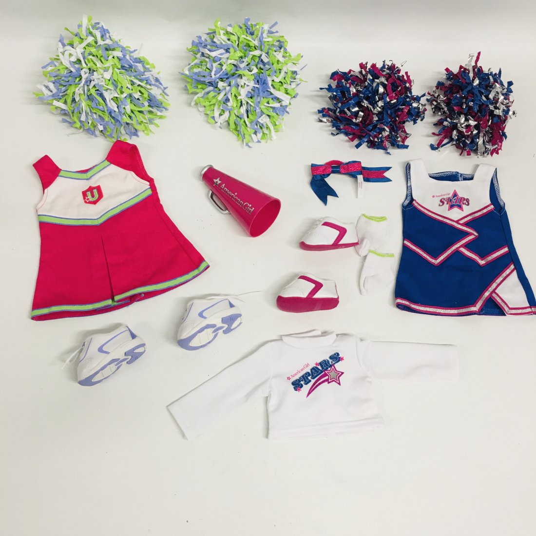 Two sets American Girl Doll Cheerleader Outfits (1 of 3)