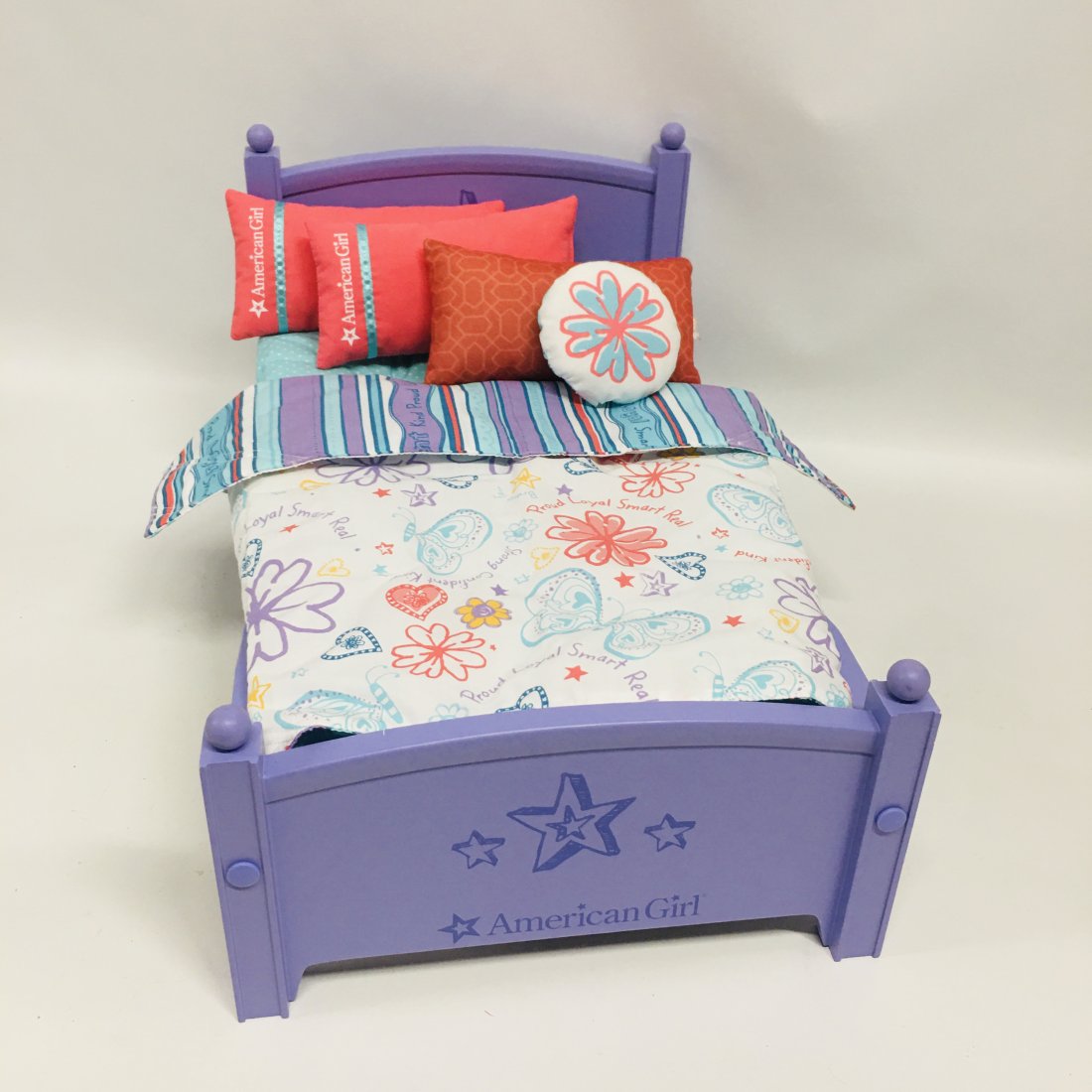 American Girl Doll Floral Bed Collection