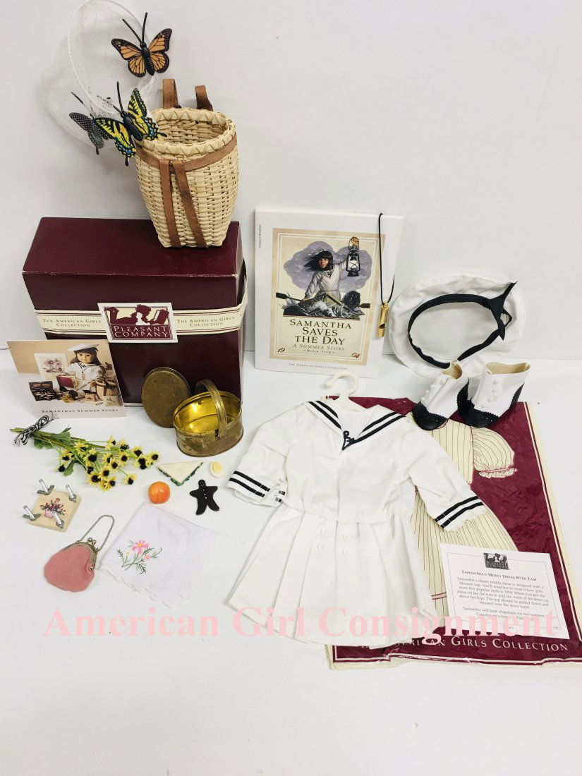 Pleasant Co. Samantha Middy Dress American Girl doll (1 of 7)