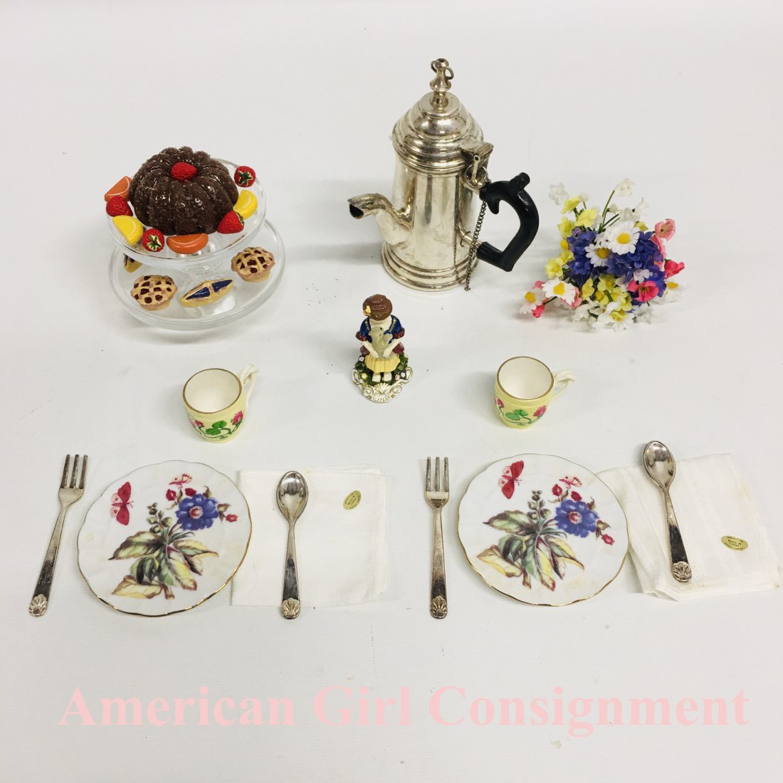 Felicity Chocolate Set Party Treats American Girl Doll (1 of 6)