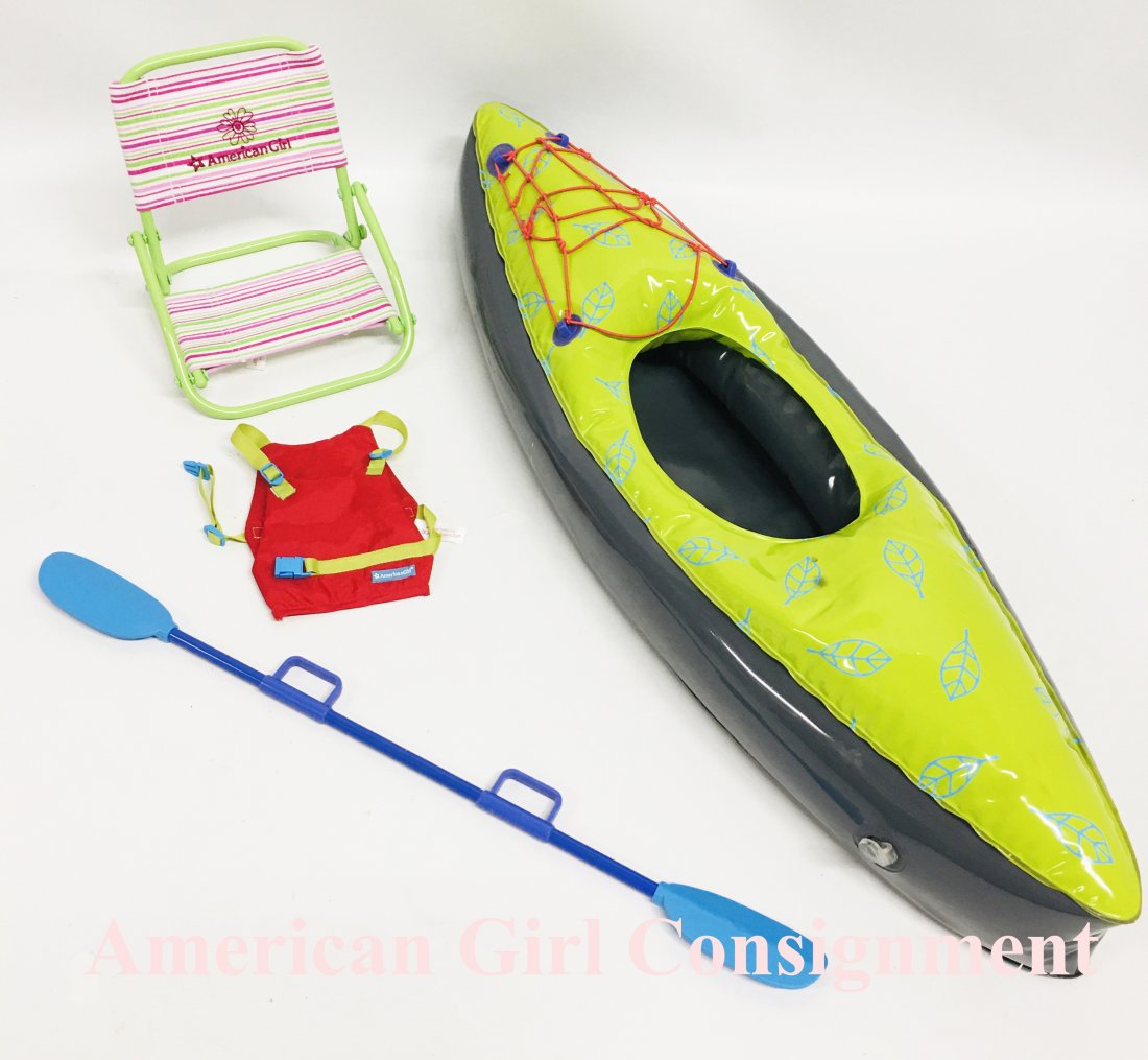 American Girl Doll Kayak Paddle and Beach Chair (1 of 4)