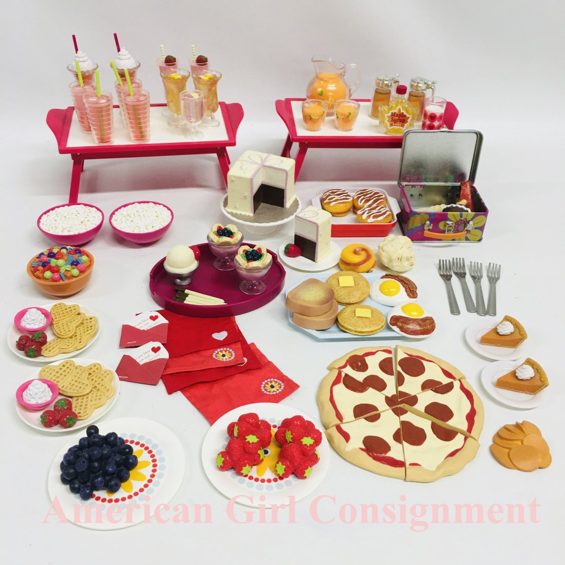 American girl food sets deals