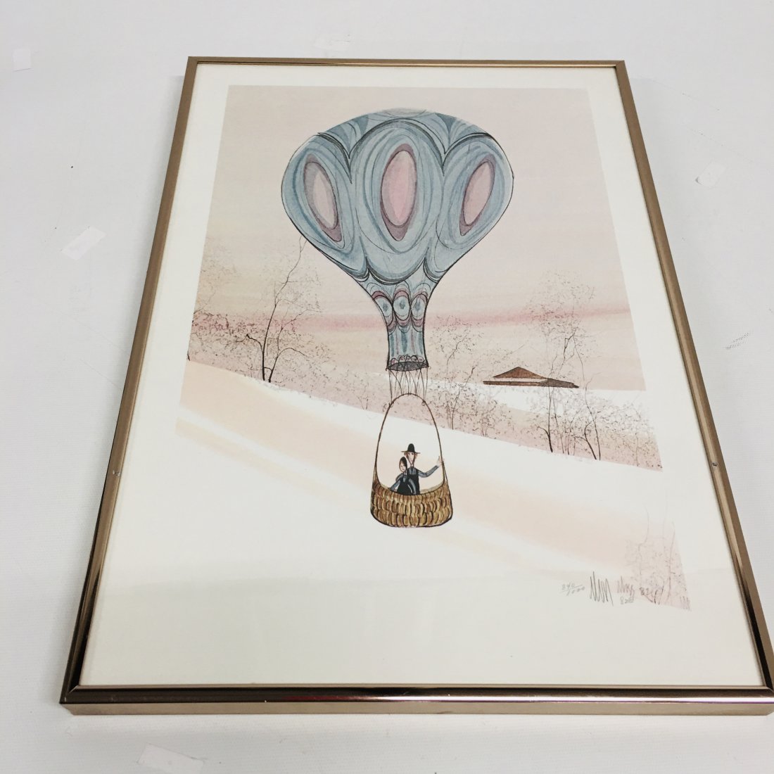 P Buckley Moss Signed Hot Air Balloon LE (1 of 6)