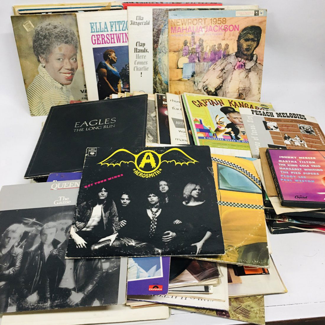 Large collection of Records with Mahalia Jackson, Ella (1 of 6)