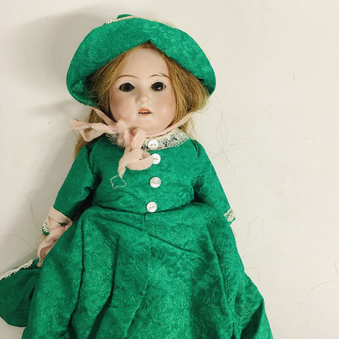 Bisque Head Doll with Kid Leather Body (1 of 6)