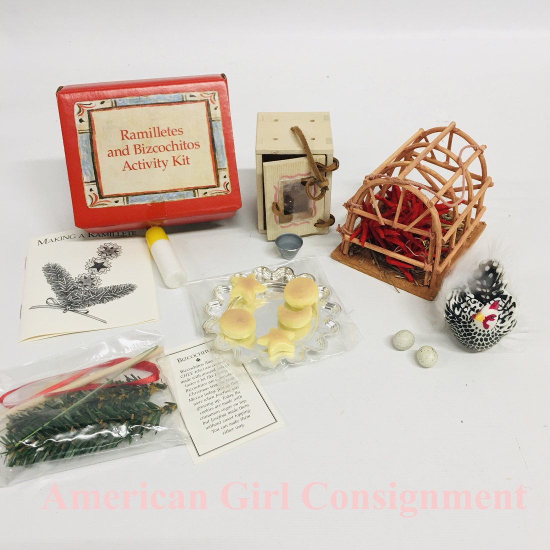 American Girl Doll Josefina Christmas Eve Set, Chicken: American Girl Doll Josefina Christmas Eve Set, Chicken and Chiles