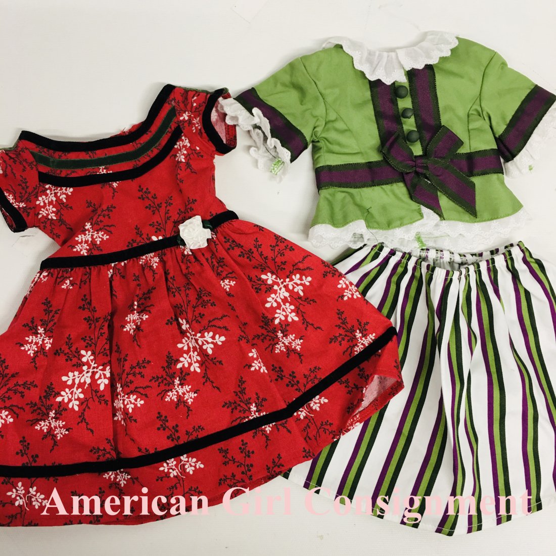 American Girl Doll Cecile and Marie-Grace Outfits: American Girl Doll Cecile Special Dress and Marie-Grace Party Outfit