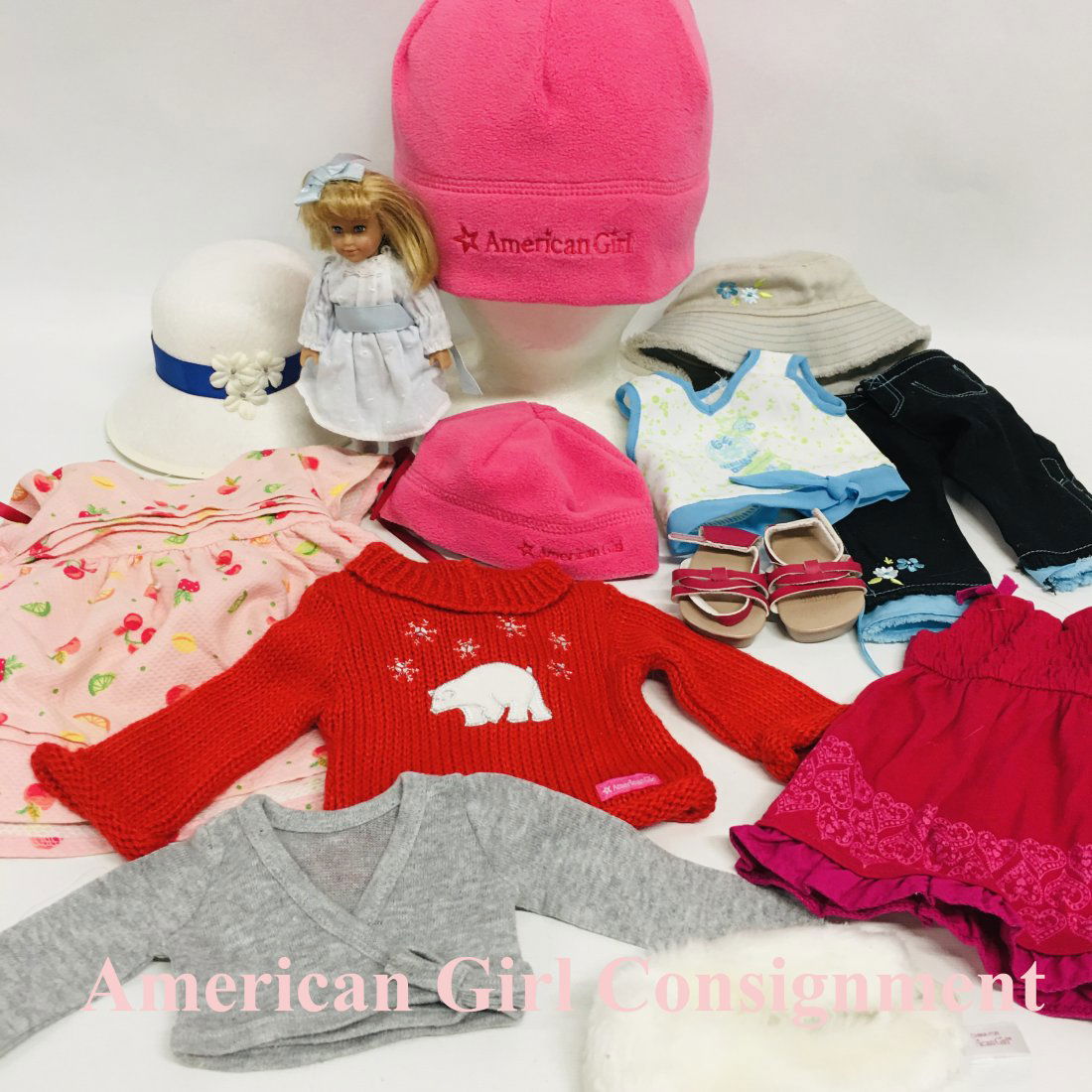 Mini Nellie Doll and group American Girl Doll Clothes (1 of 3)