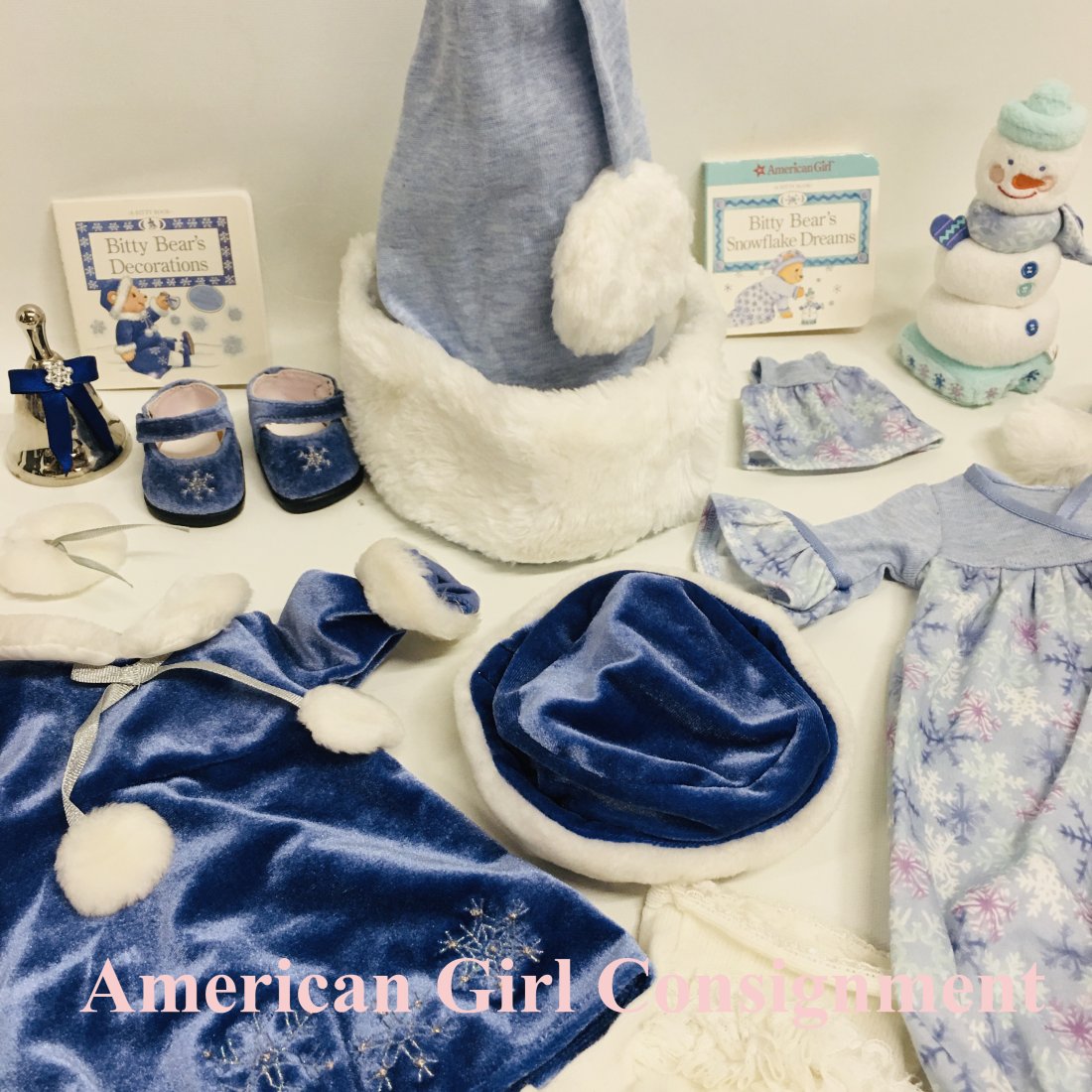 American Girl Bitty Baby Doll Sleepwear Holiday Outfits: American Girl Bitty Baby Doll Sleepwear and Holiday Outfits and more plus girl size Sleep cap