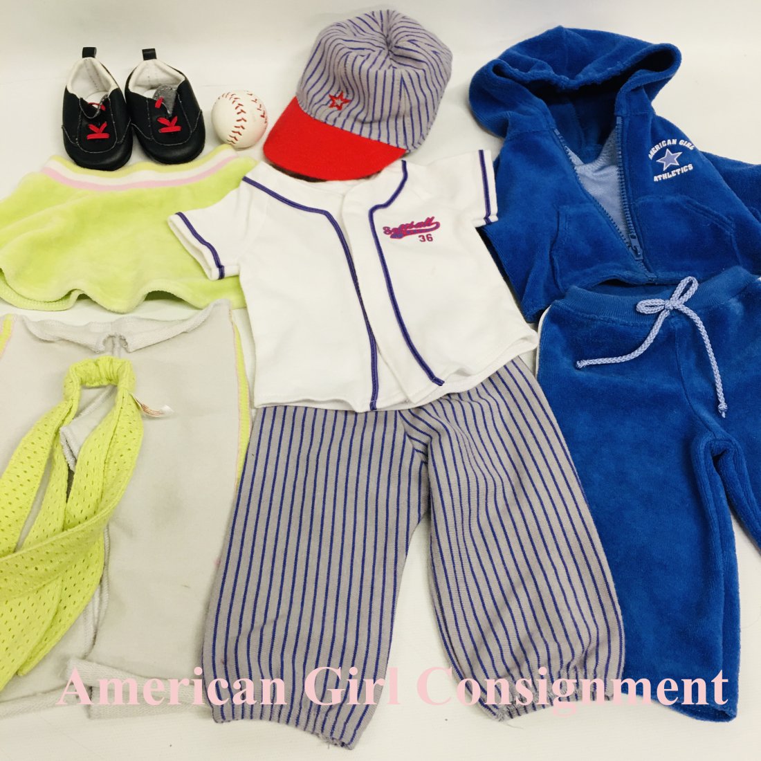 American Girl Doll Softball and Track Suit (1 of 4)