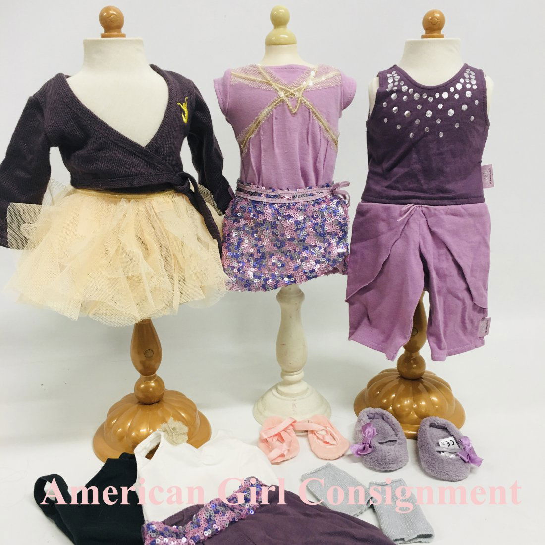 American Girl Doll Isabelle Dance Outfits and Access. (1 of 4)