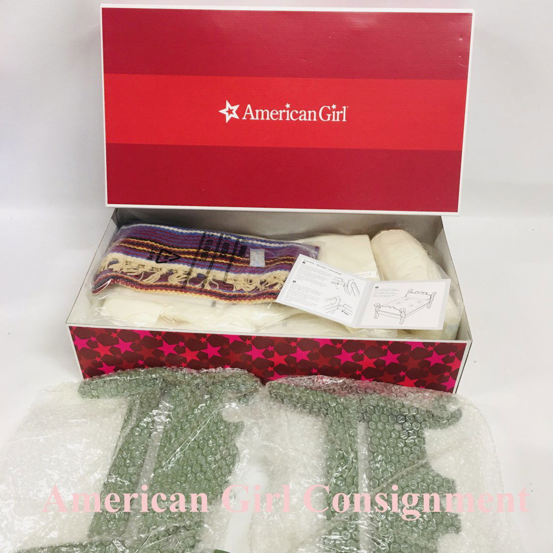 American Girl Doll Josefina  Sleigh Bed New in Box (1 of 4)