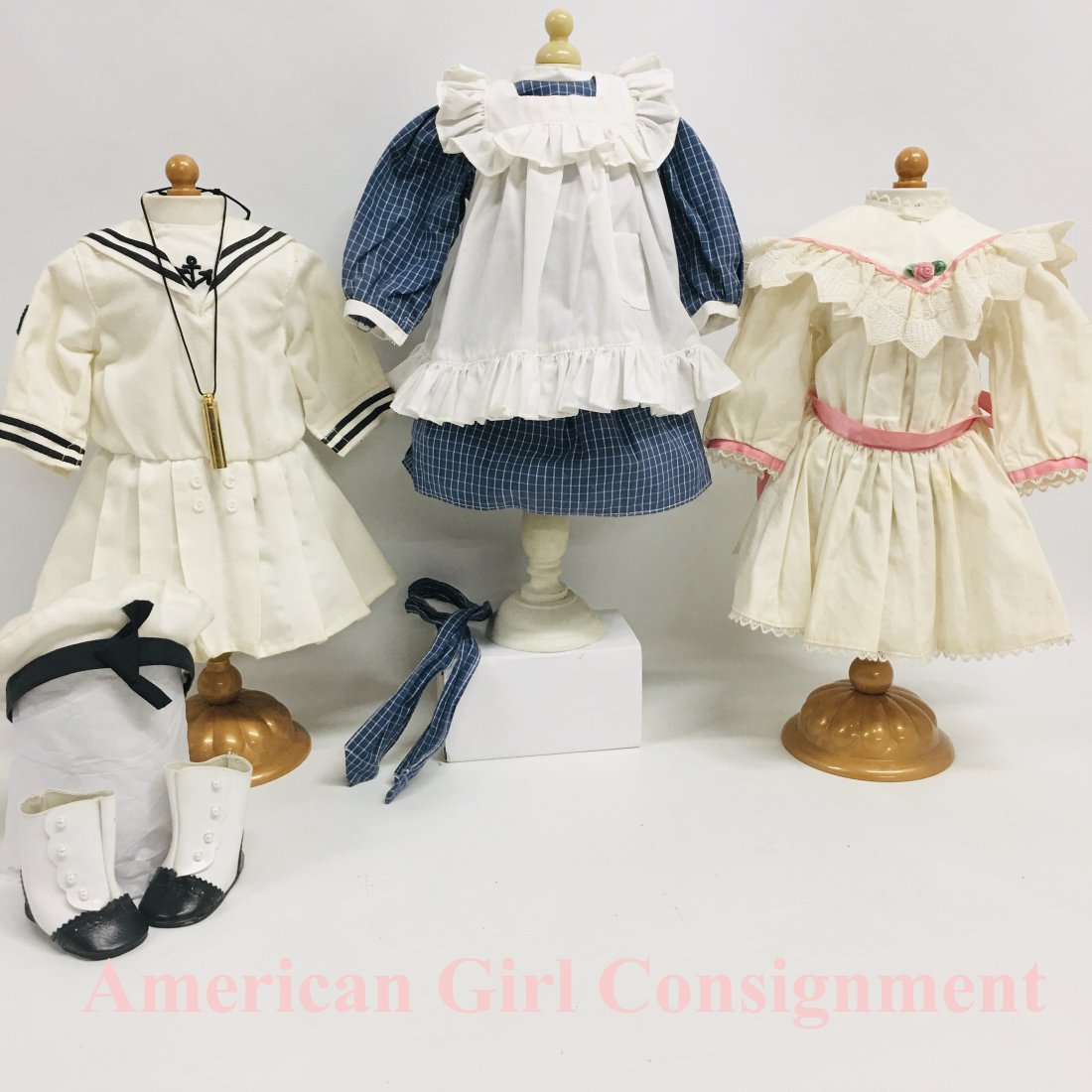 Pleasant Company Samantha Middy, Play and Tea Dresses (1 of 8)