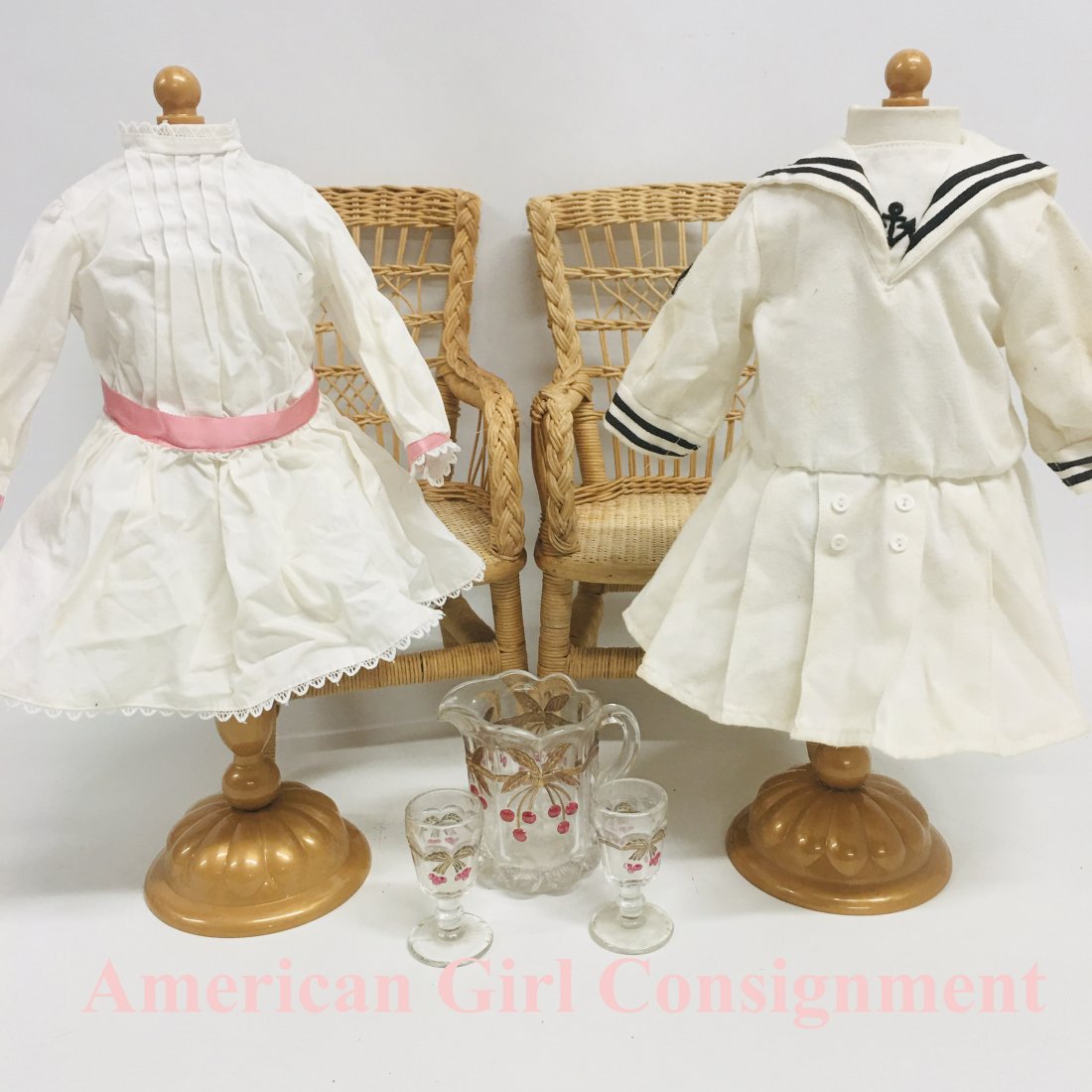 Pleasant Company Samantha Wicker and Clothes Group (1 of 13)