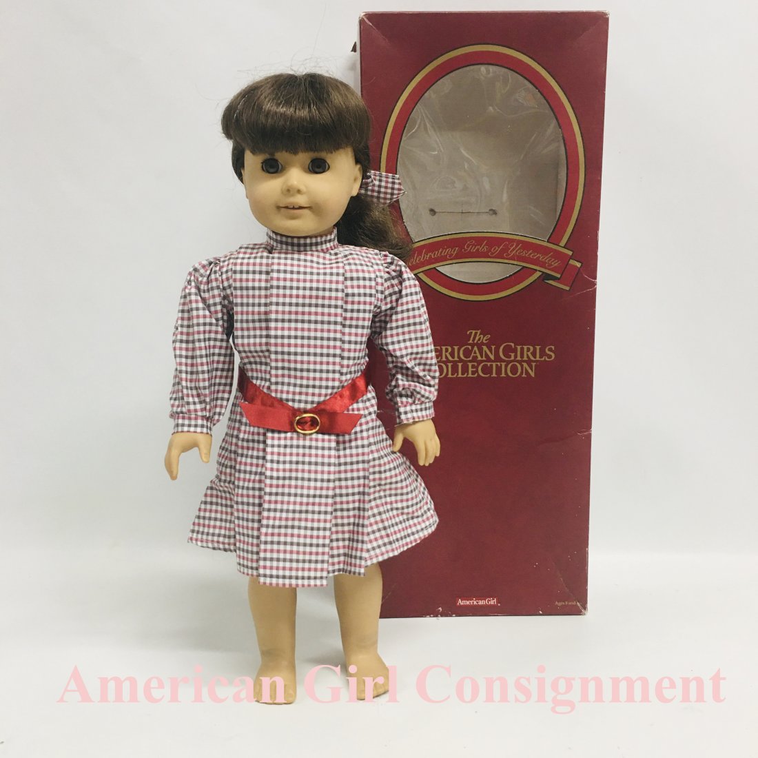 American Girl Doll Samantha with Meet Dress and Box (1 of 8)