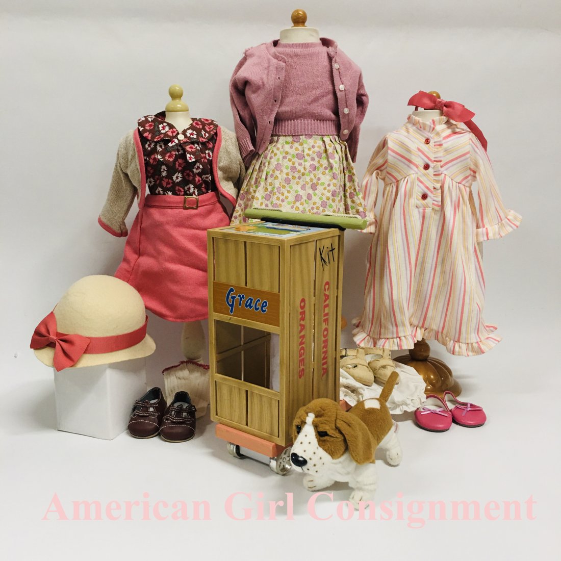 American Girl Doll Kit Clothes and Homemade Scooter (1 of 6)