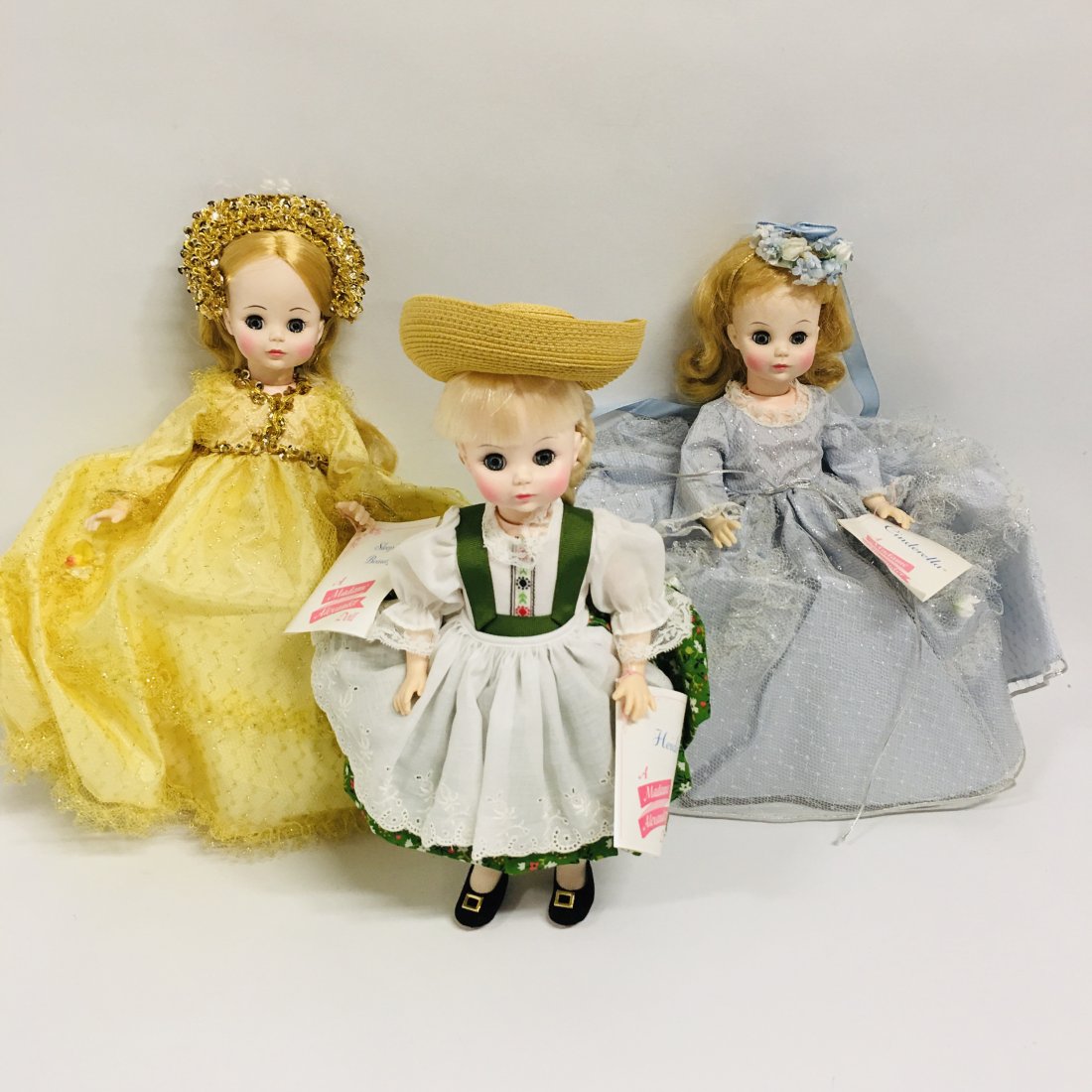 Madame Alexander Dolls Heidi, Sleeping Beauty and Cinderella (1 of 5)
