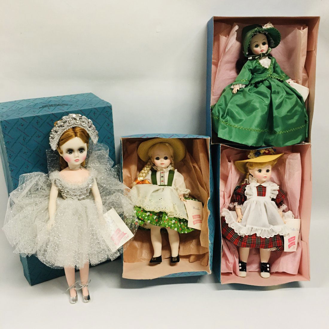 Madame Alexander Dolls McGuffey Ana, Heidi, Scarlett, Elise (1 of 6)