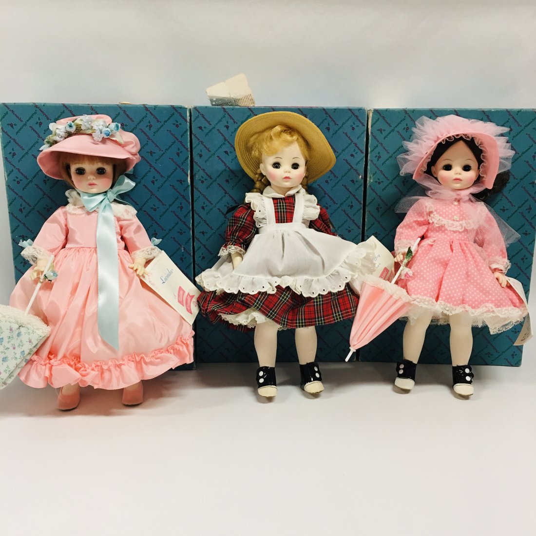 Madame Alexander Dolls Lucinda, Rebecca, McGuffey Ana (1 of 5)