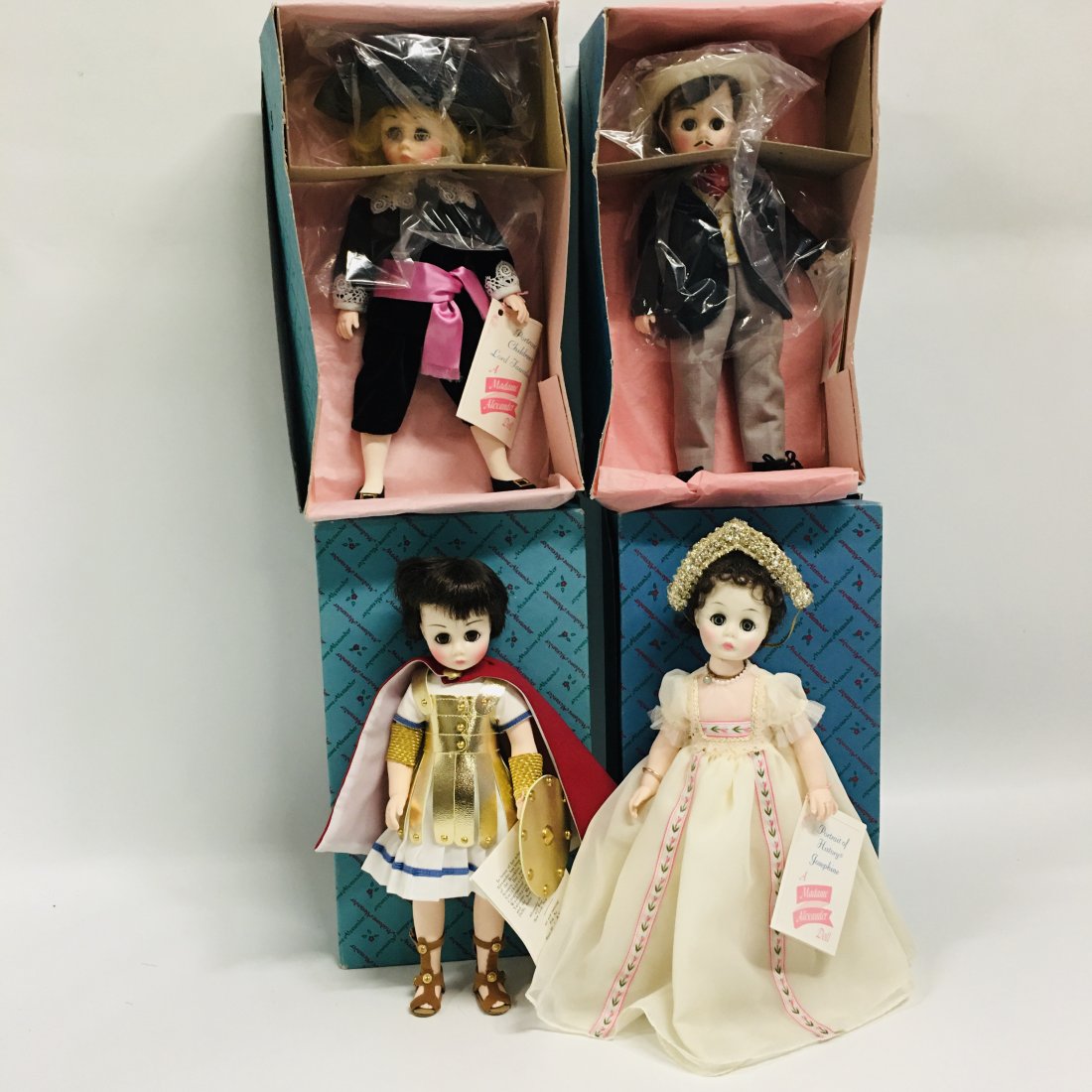 Madame Alexander Dolls Rhett, Lord Fauntleroy, Marc Anthony, Josephine (1 of 4)