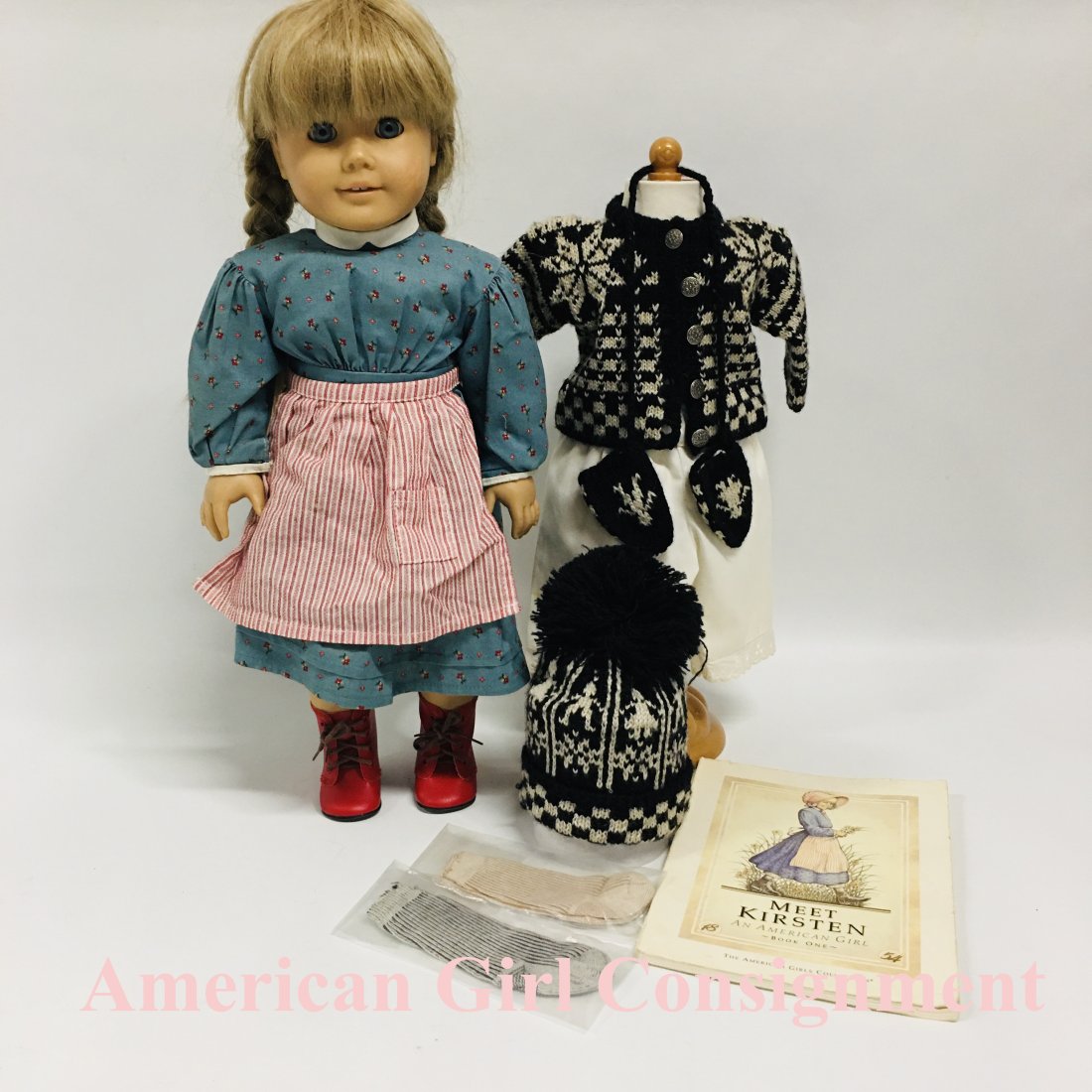 Pleasant Company American Girl Kirsten Doll and Winter Set (1 of 10)