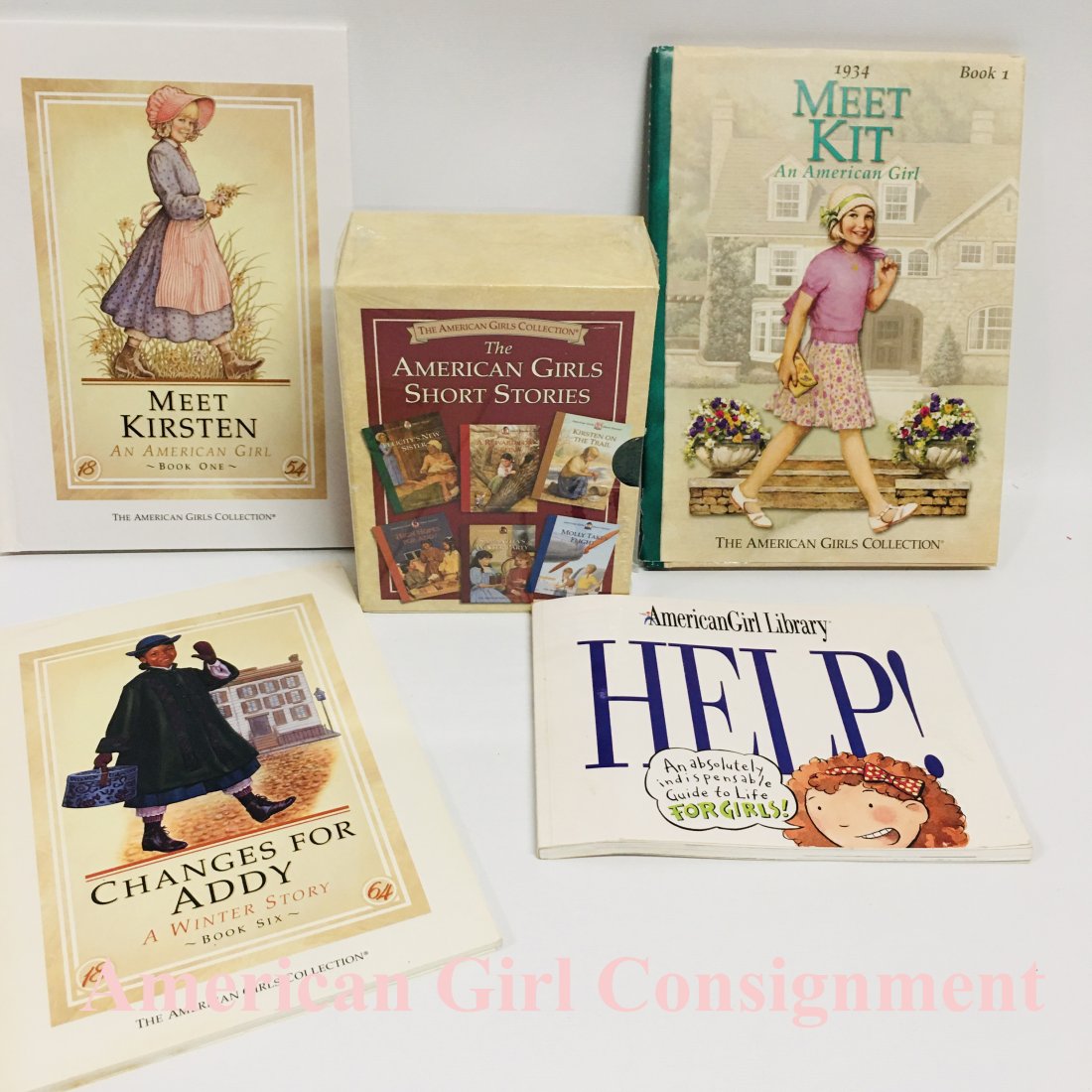 American Girl Doll Book Collection including Short Stories Box Set (1 of 4)