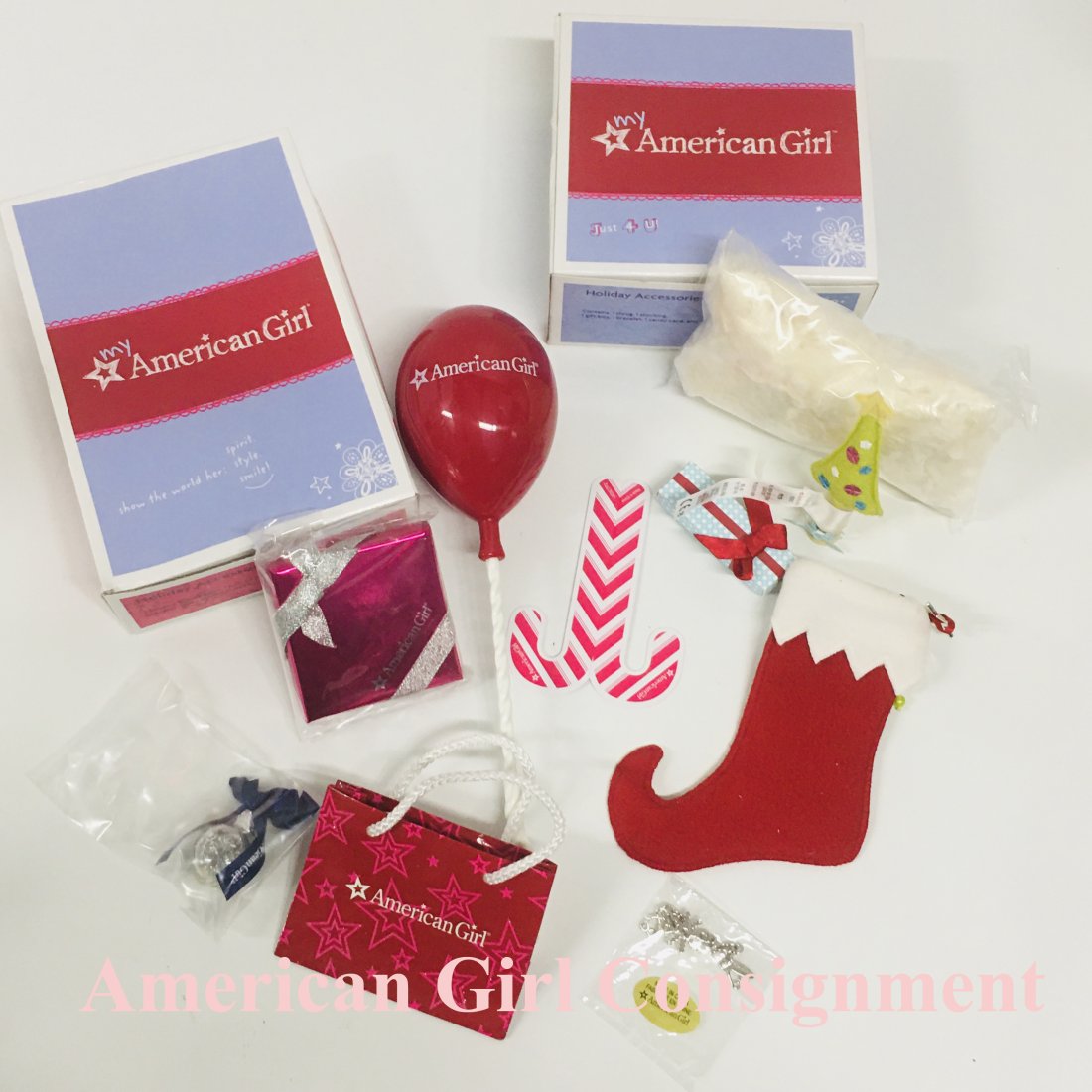 American Girl Doll Two Boxes Holiday Accessories (1 of 4)