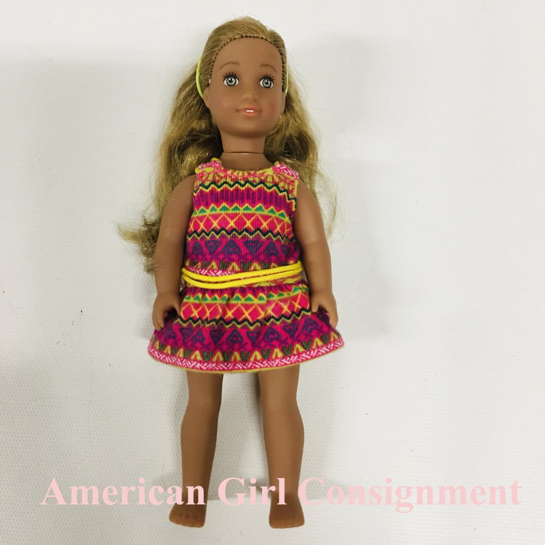 American Girl MINI Lea Clark Doll: American Girl MINI Lea Clark Doll ------------------ please review all pictures carefully because they are part of the description and show condition issues if any
