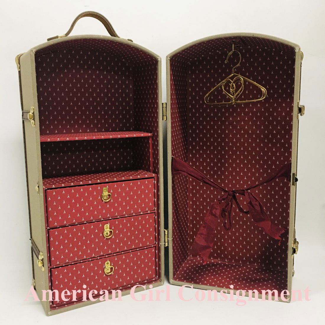 Pleasant Company Doll Samantha Steamer Trunk (1 of 8)