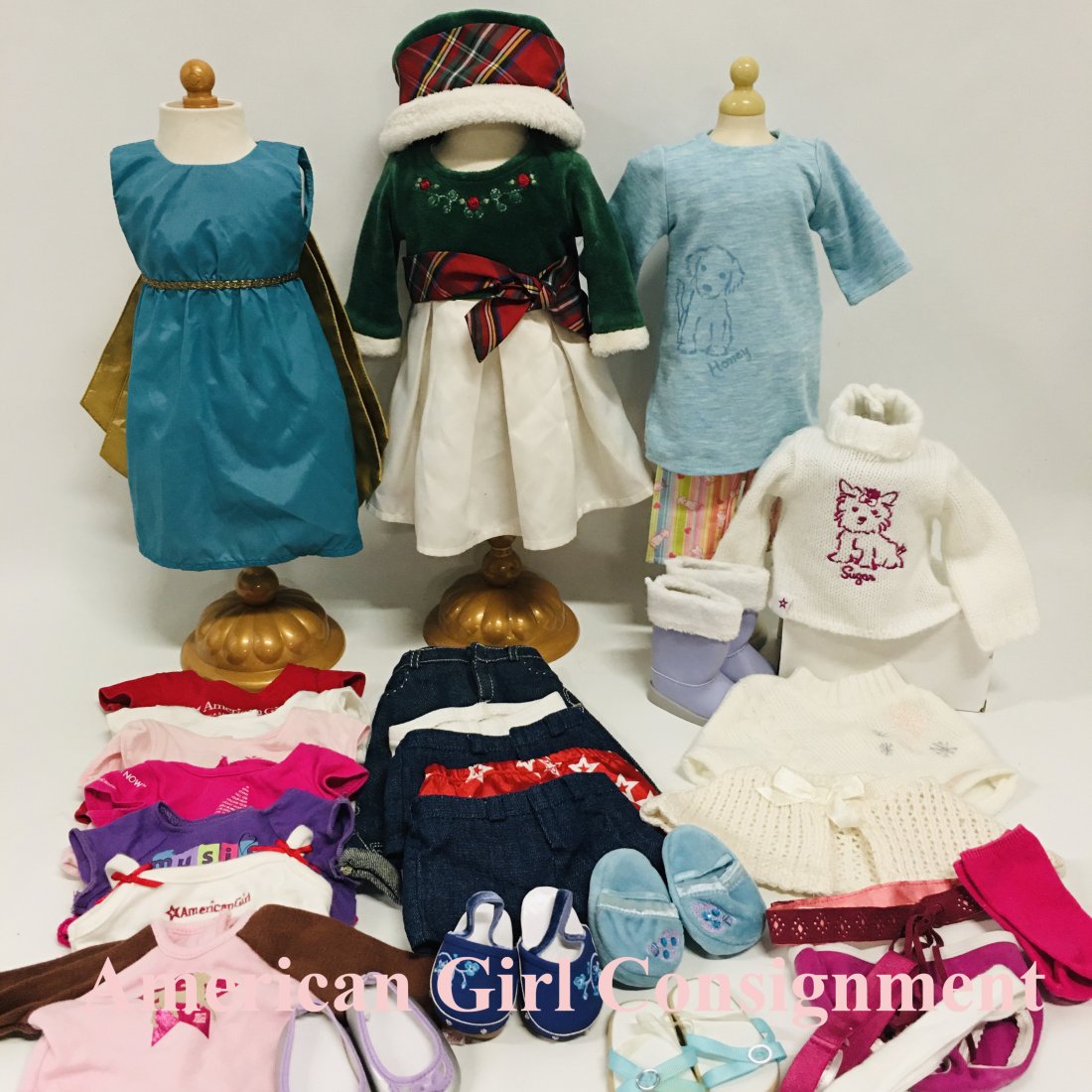 American Girl Doll Clothes, Costume and Bitty Baby Outfit: American Girl Doll Clothes, Costume and Bitty Baby Outfit ------------------ please review all pictures carefully because they are part of the description and show condition issues if any ------------