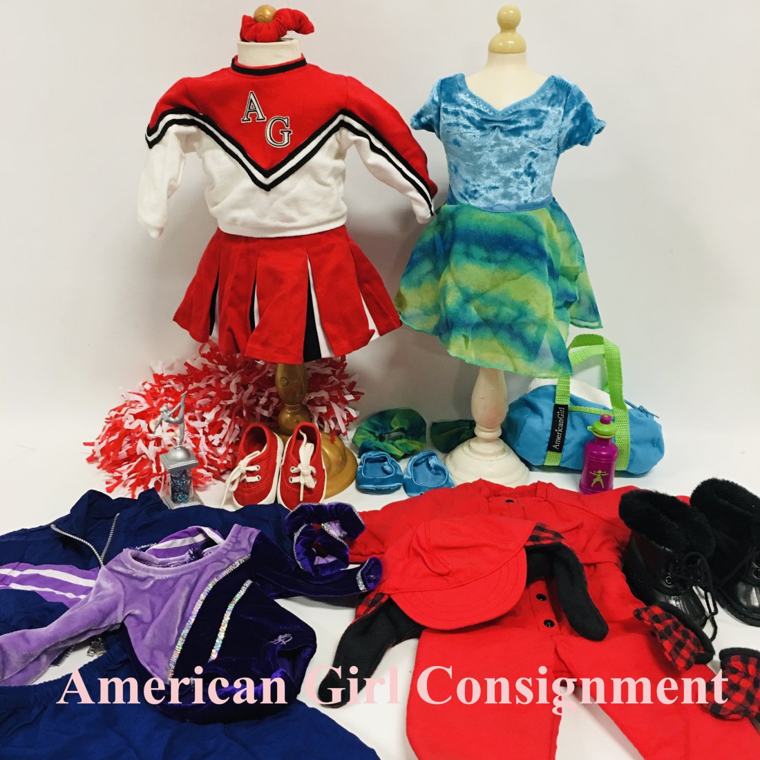 Pleasant Company American Girl Doll Truly Me Cheer and Dance Outfits (1 of 8)