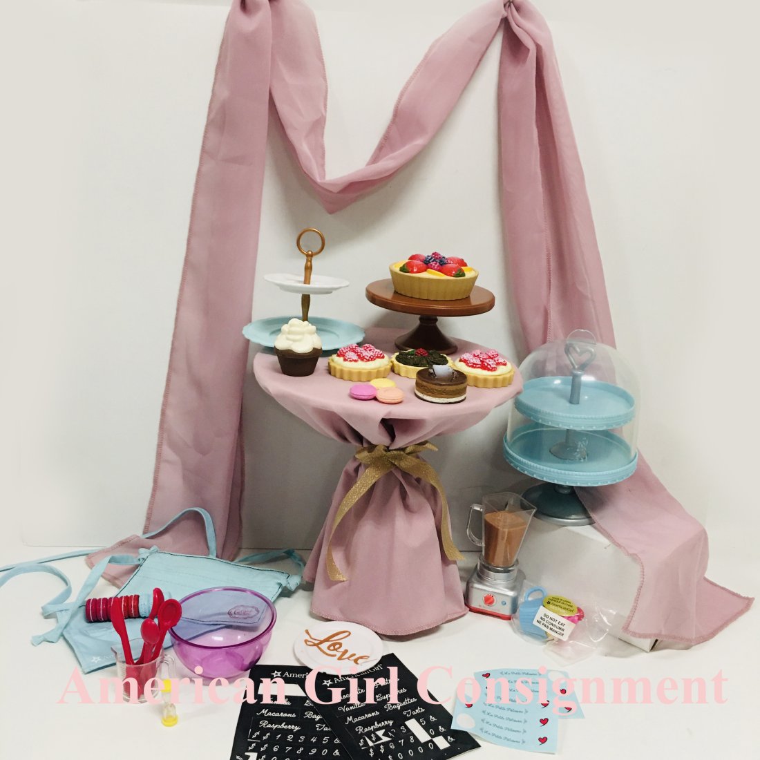 American Girl Doll Blaire Party Items and other Doll Food (1 of 7)