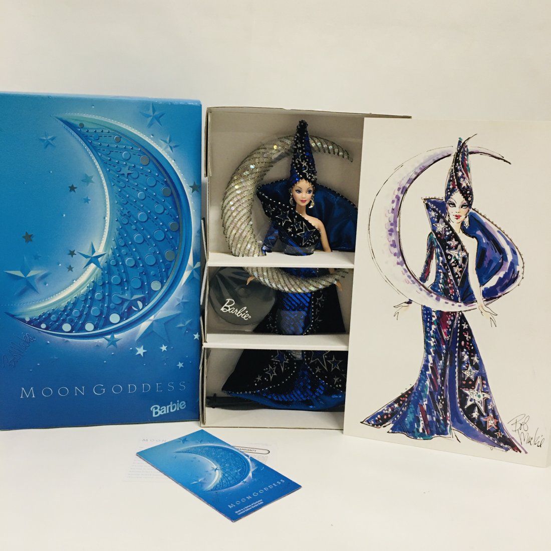 Moon Goddess BARBIE: Moon Goddess BARBIE ------------------ please review all pictures carefully because they are part of the description and show condition issues if any ------------------ Consider the shipping fee BEFOR