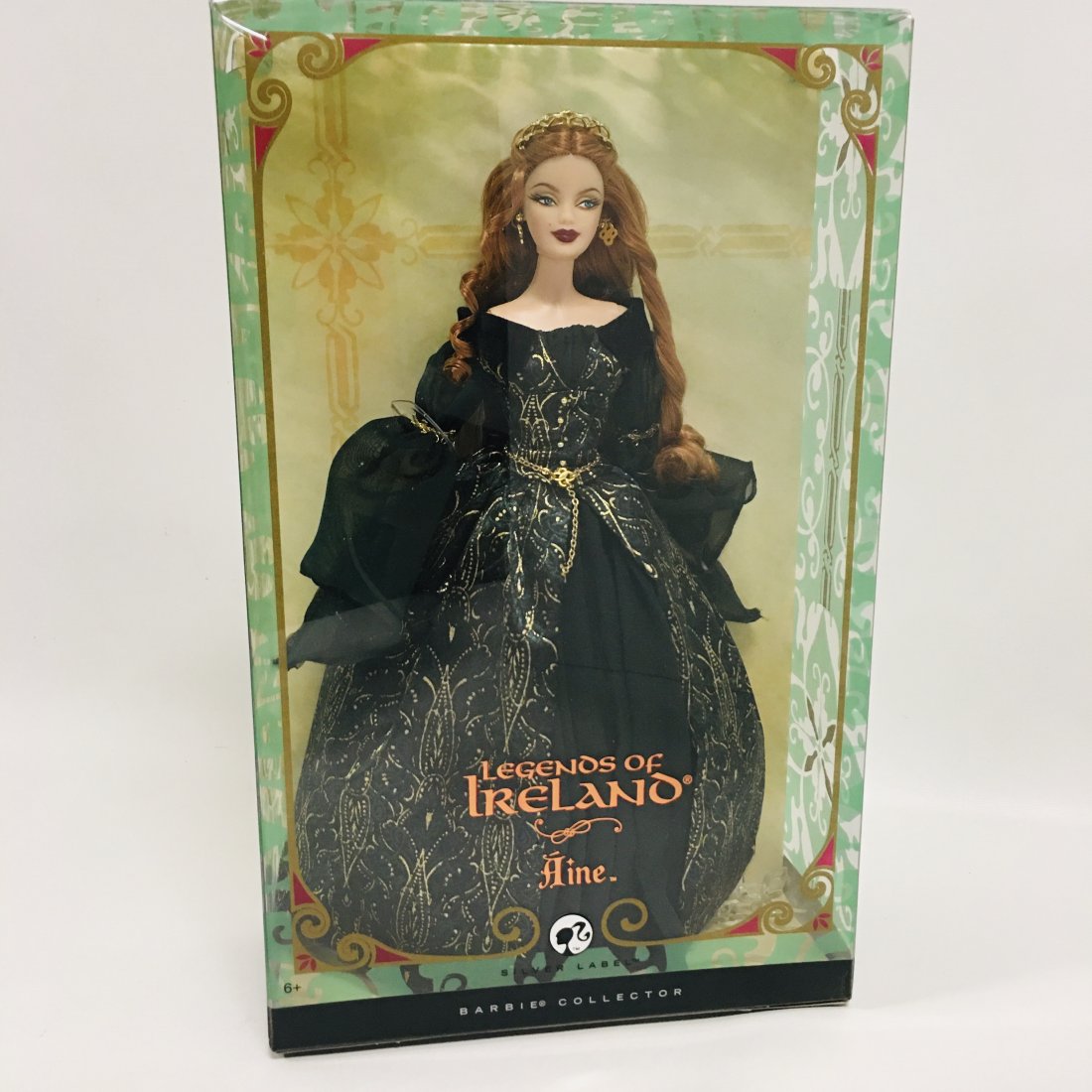Legends of Ireland Aine BARBIE Doll: Legends of Ireland Aine BARBIE Doll ------------------ please review all pictures carefully because they are part of the description and show condition issues if any ------------------ Consider the sh
