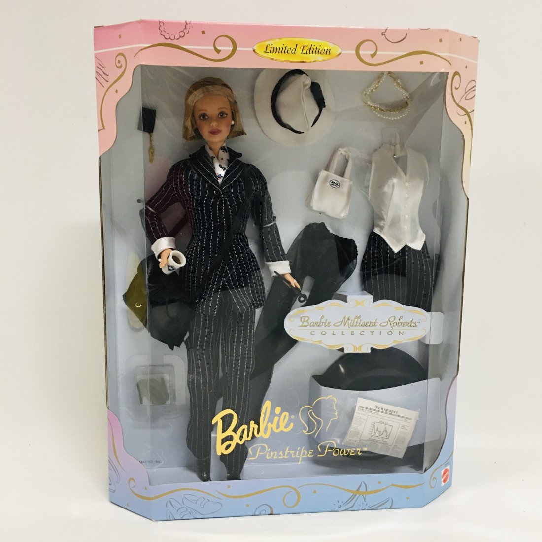 Pinstripe Power BARBIE Doll, Millicent Roberts Collection (1 of 2)